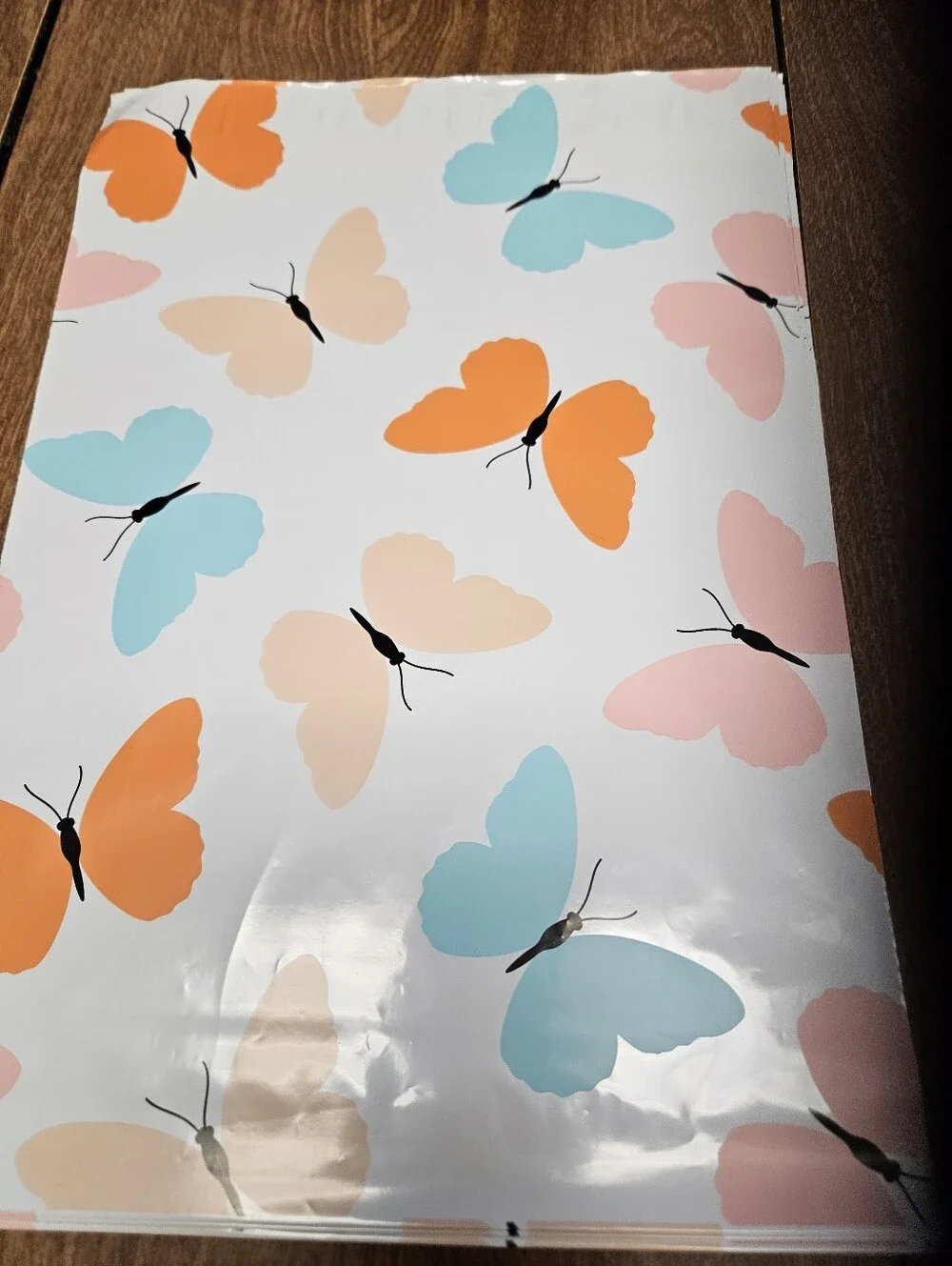 Pastel Butterfly Colorful Polymailer Packages